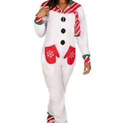 Tipsy Elves Women's Snowman Jumpsuit