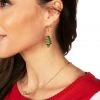 Tipsy Elves Spiral Christmas Tree Earrings