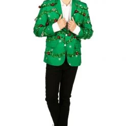 Tipsy Elves Men's Gaudy Garland Blazer