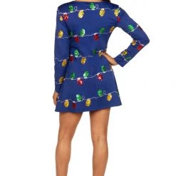 Tipsy Elves Women's Sequin Christmas Lights Dress 5 Tipsy Elves Women's Sequin Christmas Lights Dress