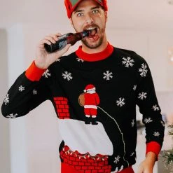 Tipsy Elves Ugly Christmas Sweater Hat Holidays & Occasions 7 Tipsy Elves Ugly Christmas Sweater Hat Holidays & Occasions