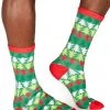 Tipsy Elves Men's Pine Playboy Socks