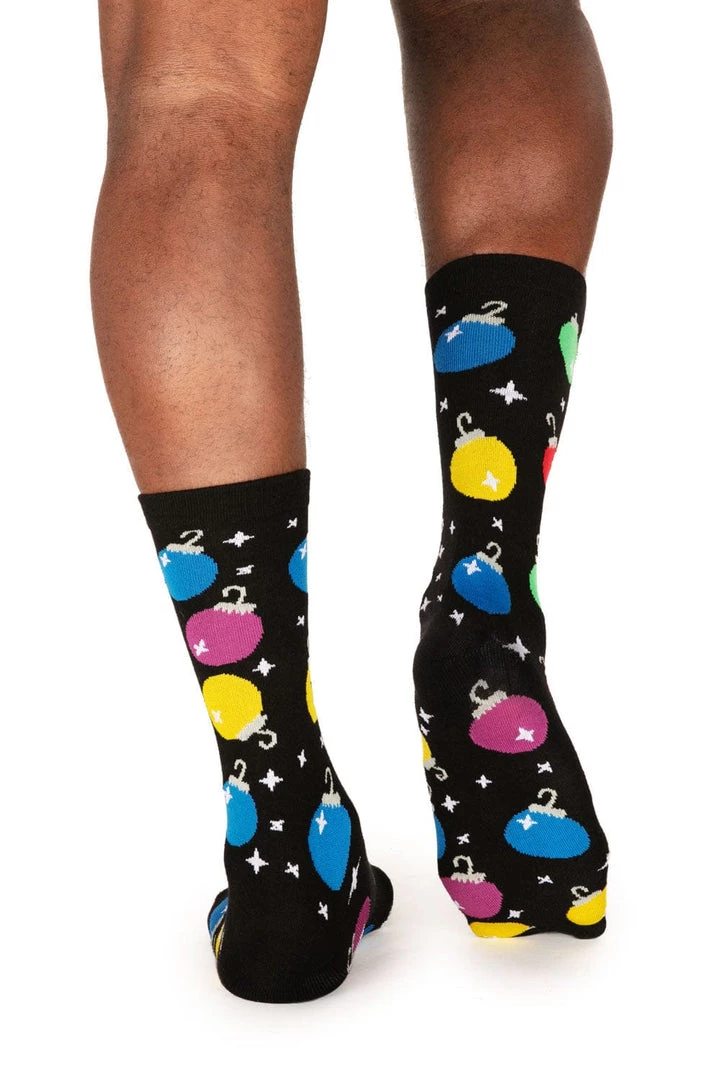 Tipsy Elves Men's Ornament Socks 2 Tipsy Elves Men's Ornament Socks