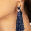 Tipsy Elves Blue Hanukkah Earrings