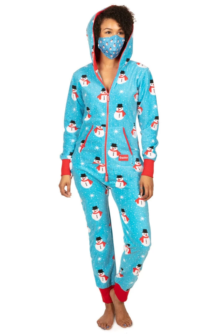 Tipsy Elves Holidays & Occasions Snowman Is An Island Face Mask 4 Tipsy Elves Holidays & Occasions Snowman Is An Island Face Mask