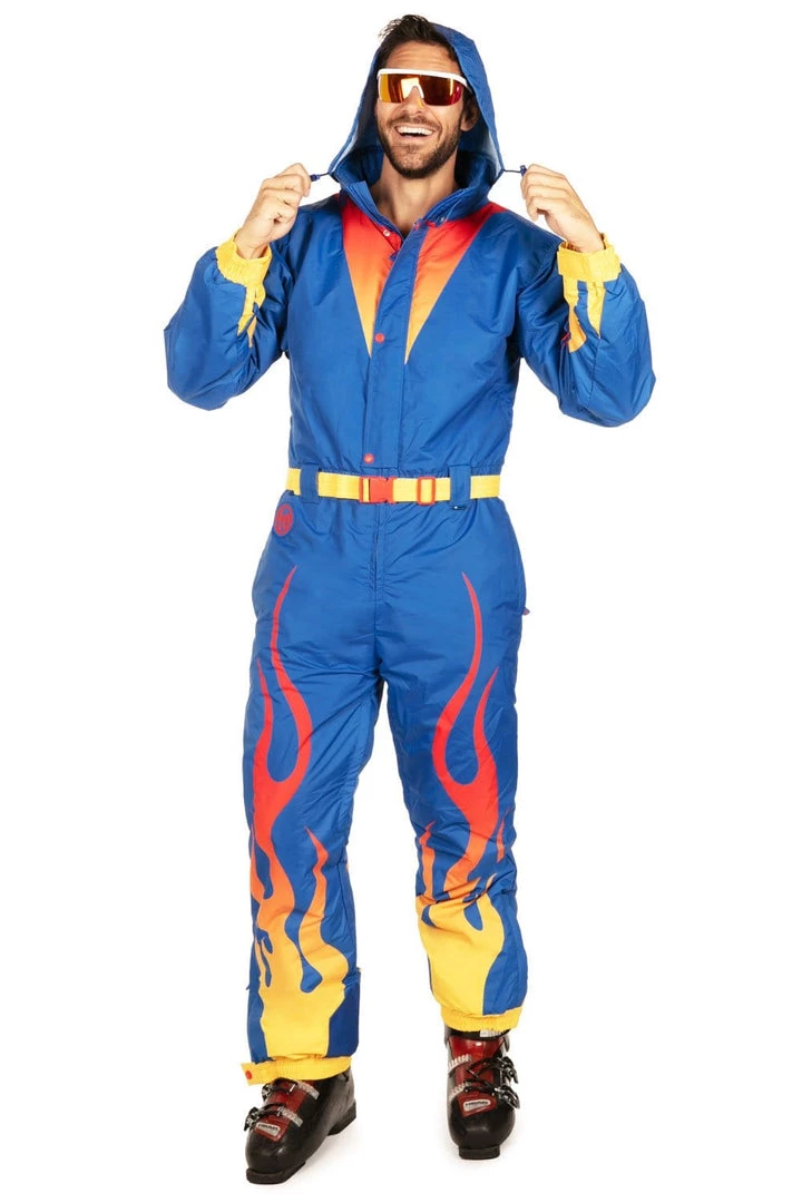 Tipsy Elves Men's Bring The Heat Ski Suit Holidays & Occasions 4 Tipsy Elves Men's Bring The Heat Ski Suit Holidays & Occasions