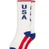 Tipsy Elves Men's Retro USA Performance Ski Socks