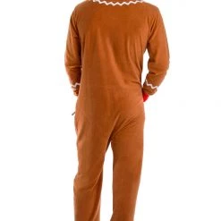 Tipsy Elves Men's Gingerbread Man Jumpsuit