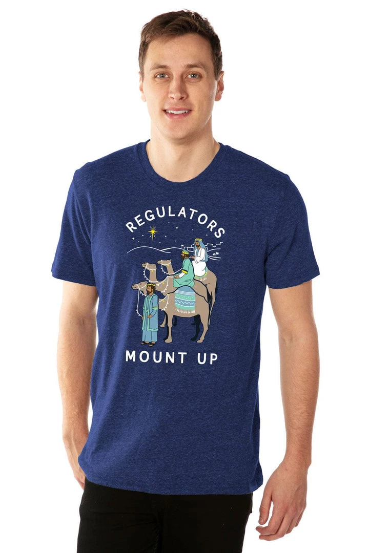 Tipsy Elves Men's Regulators Mount Up Tee 2 Tipsy Elves Men's Regulators Mount Up Tee