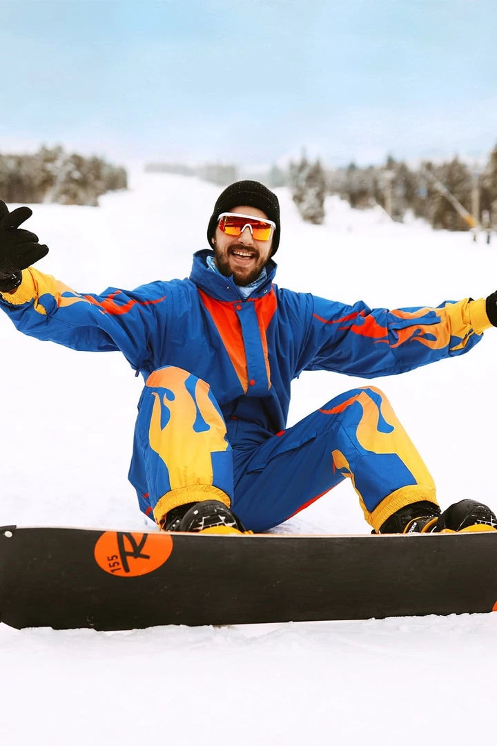 Tipsy Elves Men's Bring The Heat Ski Suit Holidays & Occasions 2 Tipsy Elves Men's Bring The Heat Ski Suit Holidays & Occasions