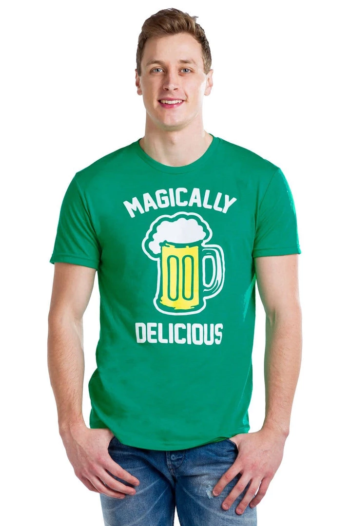 Tipsy Elves Men's Magically Delicious Tee 2 Tipsy Elves Men's Magically Delicious Tee
