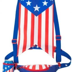 Tipsy Elves USA Fanny Pack With Cape 7 Tipsy Elves USA Fanny Pack With Cape