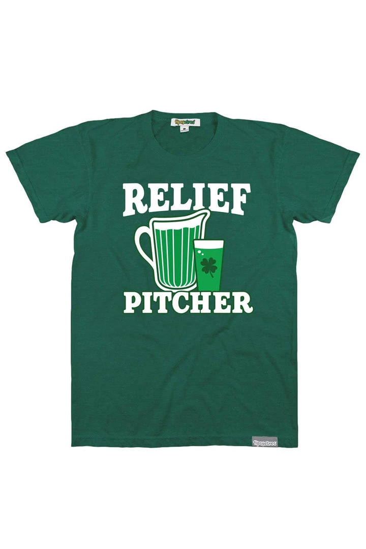 Tipsy Elves Men's Relief Pitcher Tee 1 Tipsy Elves Men's Relief Pitcher Tee