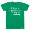 Tipsy Elves Men's Solve It With Whisky Tee