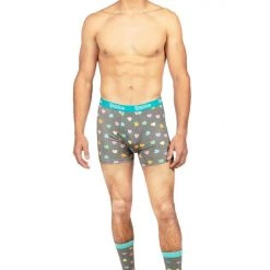 Tipsy Elves Men's Candy Hearts Boxers & Socks Gift Set