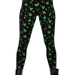 Tipsy Elves Metallic Cluster High Waisted Leggings