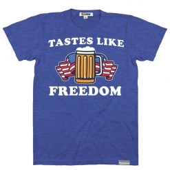 Tipsy Elves Men's Tastes Like Freedom Tee Patriotic