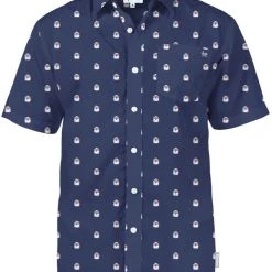 Tipsy Elves Men's Regal Eagle Button Down Shirt