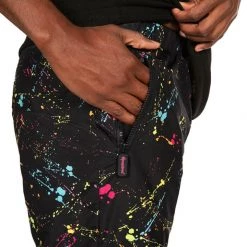 Tipsy Elves Men's Neon Nightcrawl Windbreaker Pants