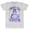 Tipsy Elves Men's I Want You To Beer Me Tee Patriotic