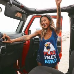 Tipsy Elves Women's Play Free Bird Tank Top