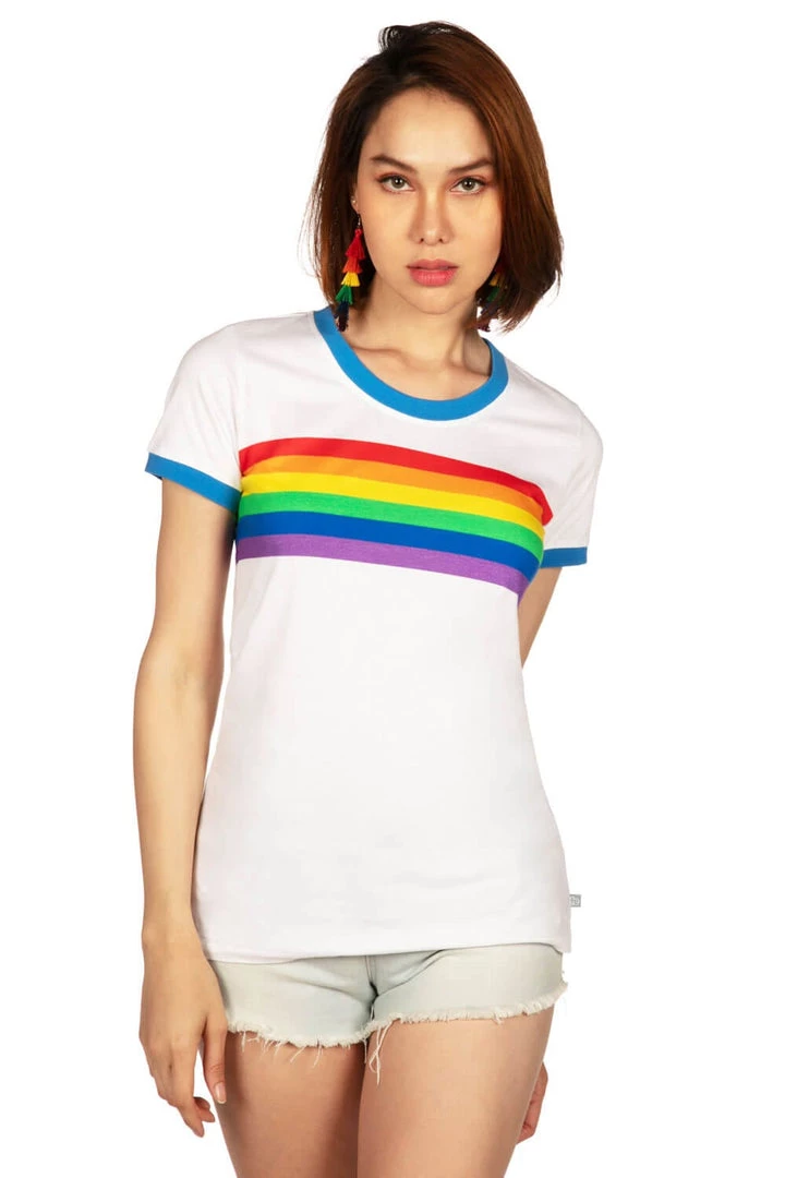 Tipsy Elves Rainbow Or Bust Tee - Women's Cut 4 Tipsy Elves Rainbow Or Bust Tee - Women's Cut