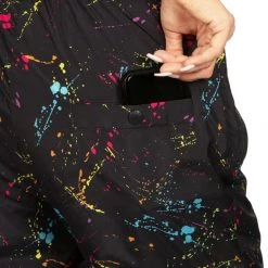 Tipsy Elves Women's Neon Nightcrawl Windbreaker Pants