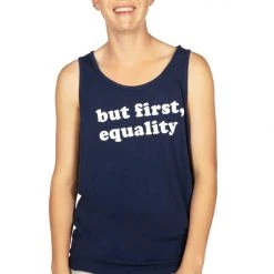 Tipsy Elves But First, Equality Tank Top - Men's Cut 7 Tipsy Elves But First, Equality Tank Top - Men's Cut