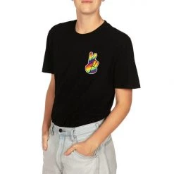 Tipsy Elves Rainbow Peace Tee - Men's Cut 13 Tipsy Elves Rainbow Peace Tee - Men's Cut