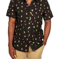 Tipsy Elves Men's Tiki Drinki Drink Hawaiian Shirt