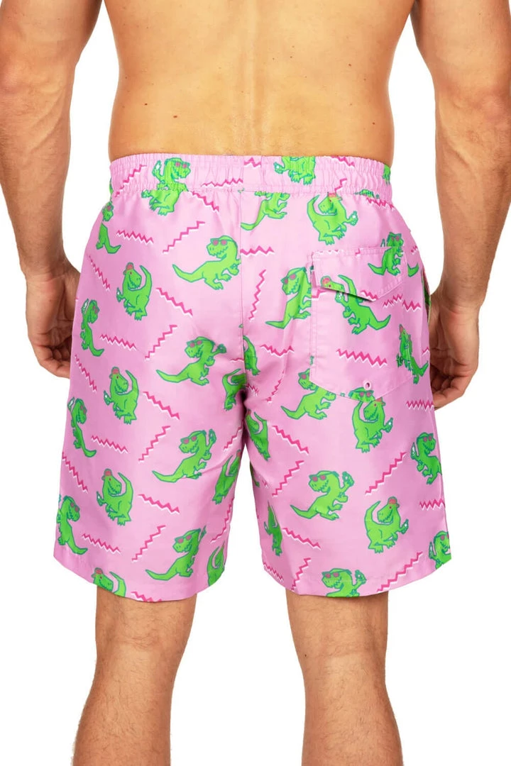 Tipsy Elves Men Dino Disco Swim Trunks 5 Tipsy Elves Men Dino Disco Swim Trunks