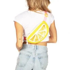 Tipsy Elves Lemon Spritzer 3D Fanny Pack With Drink Holder