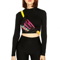 Tipsy Elves Black DARE Fanny Pack