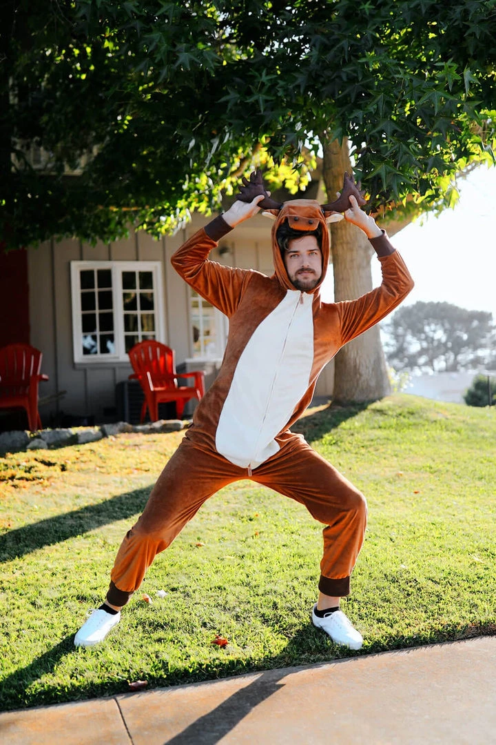 Tipsy Elves Men's Moose Costume 3 Tipsy Elves Men's Moose Costume