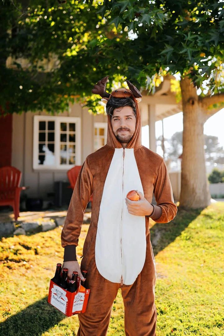 Tipsy Elves Men's Moose Costume 2 Tipsy Elves Men's Moose Costume