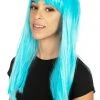 Tipsy Elves Light Blue Wig With Bangs Holidays & Occasions