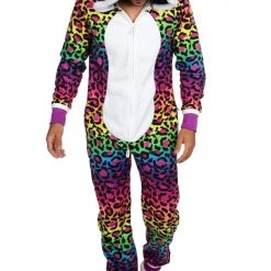 Tipsy Elves Men's 90's Leopard Costume