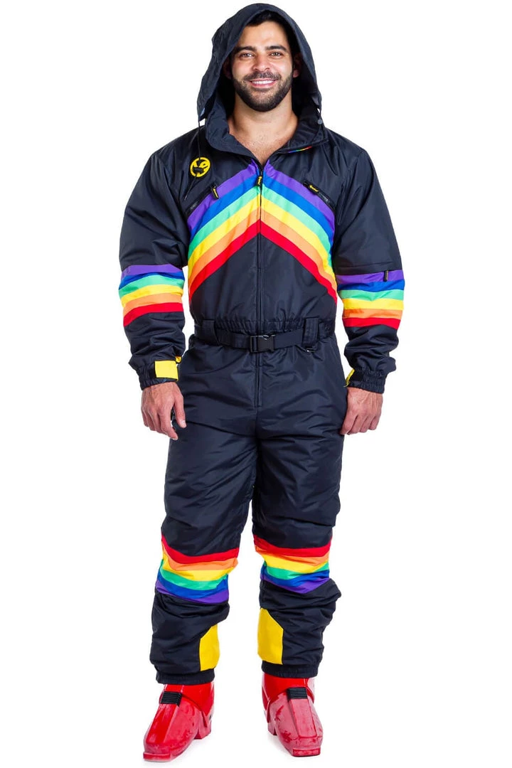 Tipsy Elves Men's Midnight Shredder Snow Suit 1 Tipsy Elves Men's Midnight Shredder Snow Suit