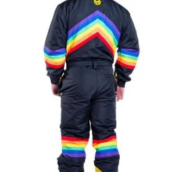 Tipsy Elves Men's Midnight Shredder Snow Suit 12 Tipsy Elves Men's Midnight Shredder Snow Suit