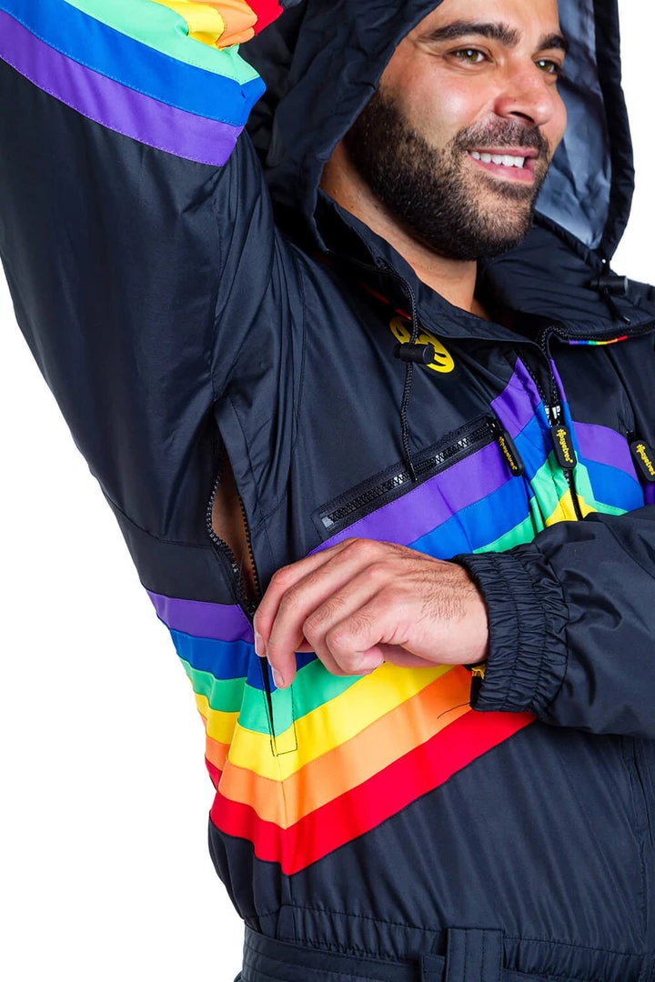 Tipsy Elves Men's Midnight Shredder Snow Suit 6 Tipsy Elves Men's Midnight Shredder Snow Suit