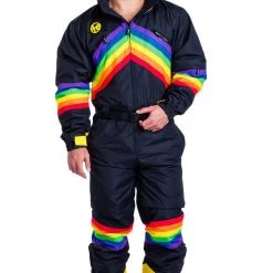 Tipsy Elves Men's Midnight Shredder Snow Suit