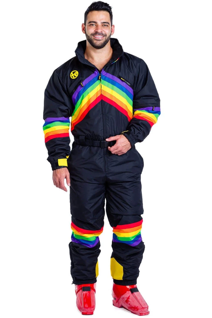 Tipsy Elves Men's Midnight Shredder Snow Suit 2 Tipsy Elves Men's Midnight Shredder Snow Suit