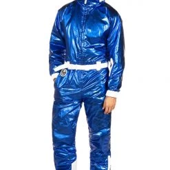 Tipsy Elves Sales 32 Tipsy Elves Men's Blue Diamond Snow Suit