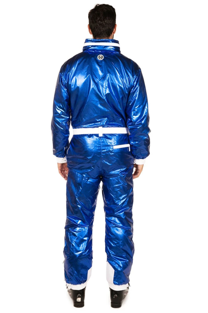 Tipsy Elves Men's Blue Diamond Snow Suit 2 Tipsy Elves Men's Blue Diamond Snow Suit