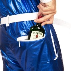 Tipsy Elves Men's Blue Diamond Snow Suit 12 Tipsy Elves Men's Blue Diamond Snow Suit