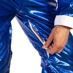 Tipsy Elves Men's Blue Diamond Snow Suit 14 Tipsy Elves Men's Blue Diamond Snow Suit