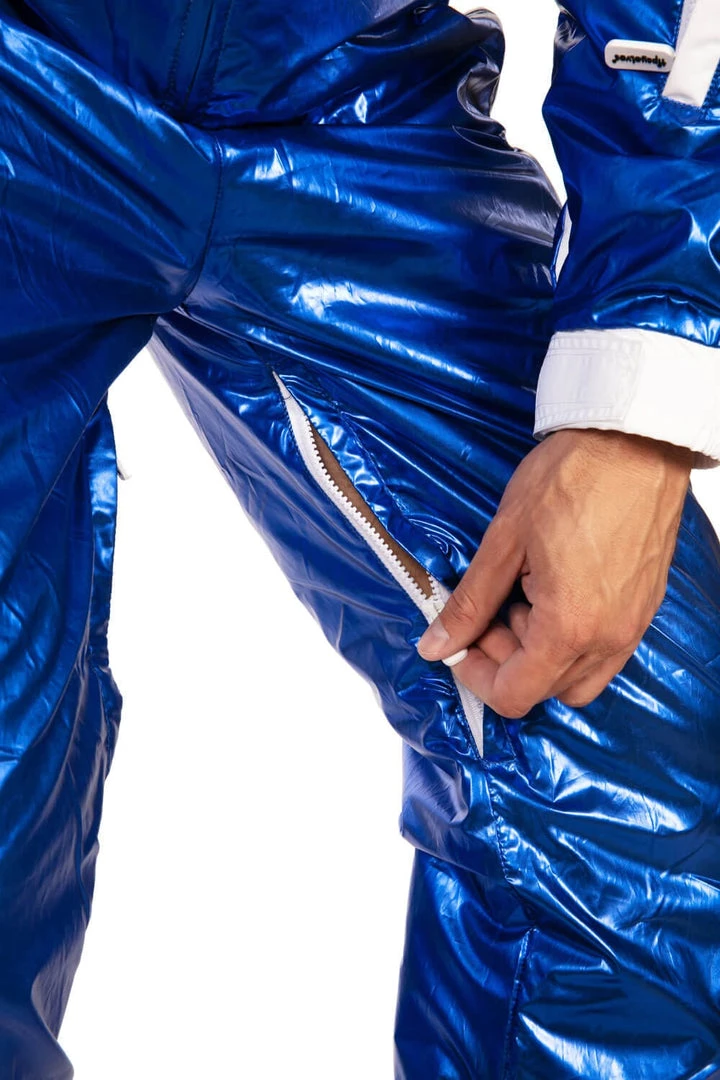 Tipsy Elves Men's Blue Diamond Snow Suit 7 Tipsy Elves Men's Blue Diamond Snow Suit