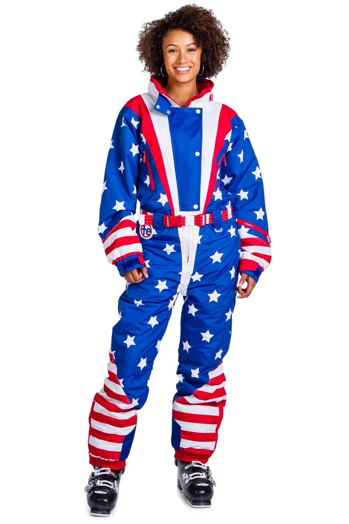 Tipsy Elves Women's Americana Snow Suit 1 Tipsy Elves Women's Americana Snow Suit