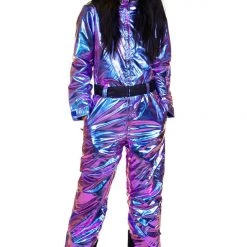 Tipsy Elves Women's Iridescent Iris Snow Suit