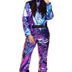 Tipsy Elves Women's Iridescent Iris Snow Suit